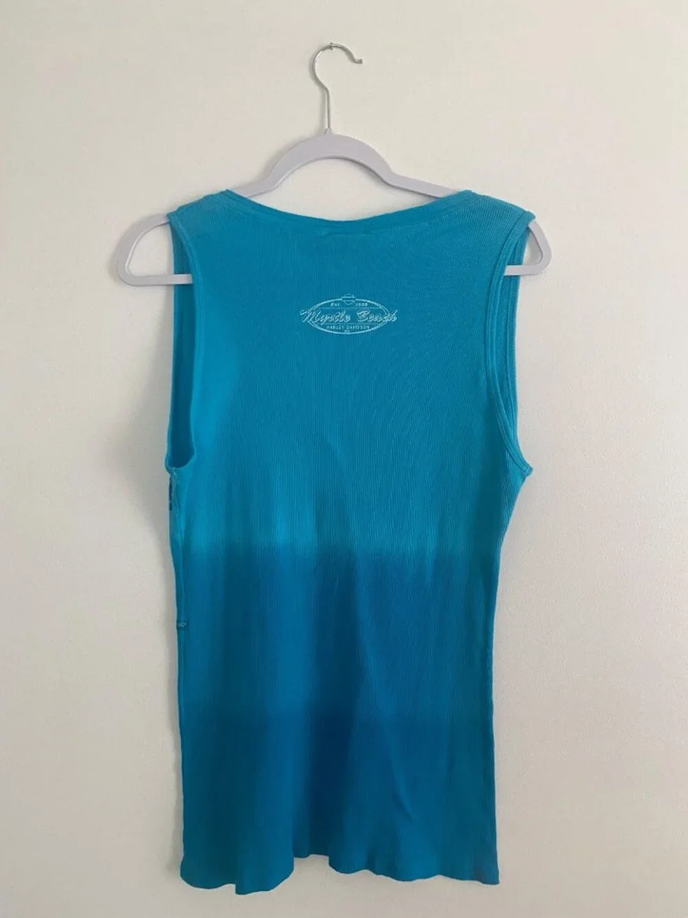 Harley-Davidson Women’s Blue "Harley Girl" Tank Top Myrtle Beach Logo Size XL - Picture 3 of 6